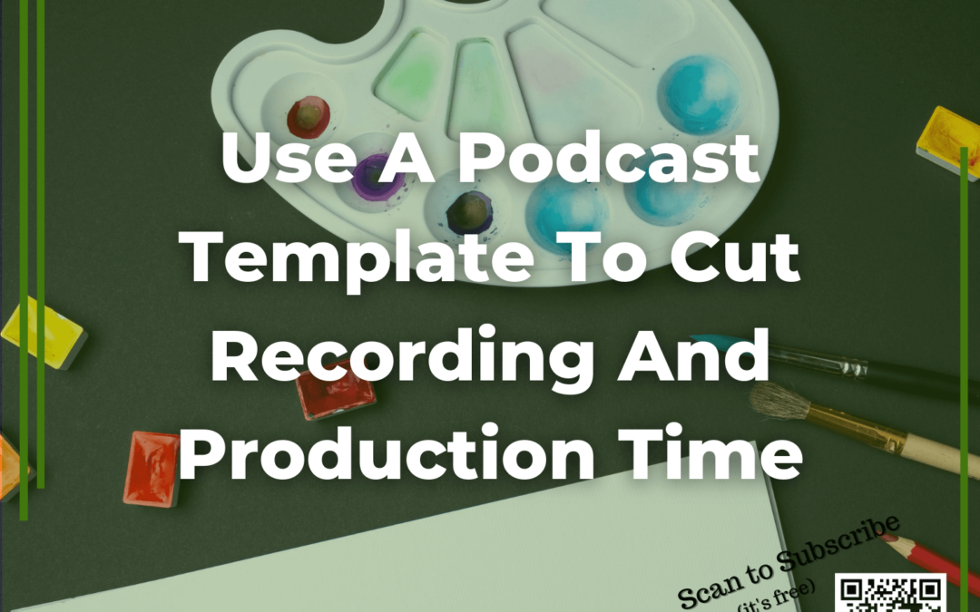 55: Use A Podcast Template To Cut Recording And Production Time