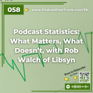 58 Podcast Statistics What Matters, What Doesn’t, with Rob Walch of Libsyn