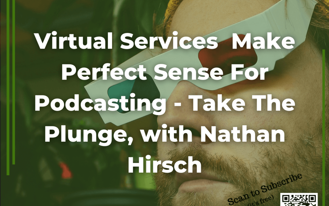 103 Virtual Services Make Perfect Sense For Podcasting - Take The Plunge, with Nathan Hirsch